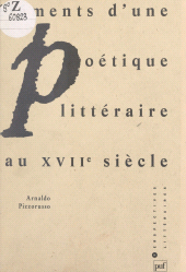 E-book, Éléments d'une poétique littéraire au XVIIe siècle, Presses universitaires de France (réédition numérique FeniXX)