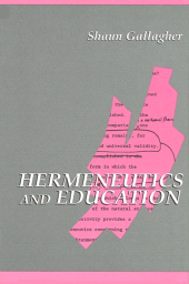 m, Hermeneutics and Education, SUNY Press - State University of New York Press