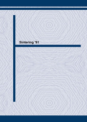 E-book, Sintering '91, Trans Tech Publications Ltd