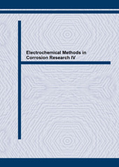 E-book, Electrochemical Methods in Corrosion Research IV, Trans Tech Publications Ltd