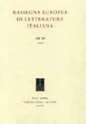 Artículo, Premessa, Franco Cesati Editore  ; Fabrizio Serra