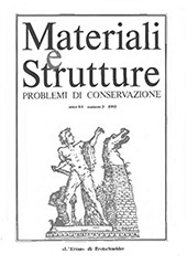Heft, Materiali e strutture : problemi di conservazione : III, 3, 1993, "L'Erma" di Bretschneider