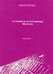 E-book, La ciudad en la antropología mexicana, Feixa, Carles, Edicions de la Universitat de Lleida