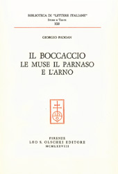 E-book, Il Boccaccio, le Muse, il Parnaso e l'Arno, Padoan, Giorgio, L.S. Olschki