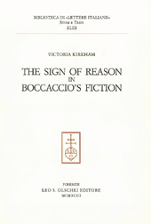 E-book, The sign of reason in Boccaccio's fiction, Kirkham, Victoria, L.S. Olschki