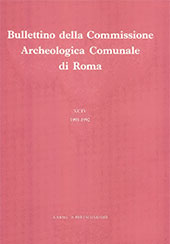 Article, Relazioni su scavi, trovamenti, restauri in Roma e Suburbio, 1990-1991, "L'Erma" di Bretschneider