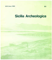 Artículo, Le stipi votive dalla necropoli dell'Età del Rame di Piano Vento presso Palma di Montechiaro, "L'Erma" di Bretschneider