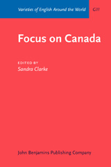 E-book, Focus on Canada, John Benjamins Publishing Company