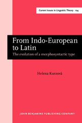 E-book, From Indo-European to Latin, John Benjamins Publishing Company