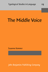 E-book, The Middle Voice, Kemmer, Suzanne, John Benjamins Publishing Company