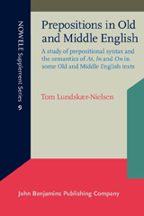 E-book, Prepositions in Old and Middle English, Lundskær-Nielsen, Tom., John Benjamins Publishing Company