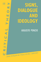 E-book, Signs, Dialogue and Ideology, Ponzio, Augusto, John Benjamins Publishing Company