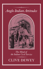 E-book, Anglo-Indian Attitudes, Dewey, Clive, Bloomsbury Publishing