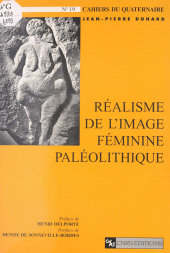 eBook, Réalisme de l'image féminine paléolithique, CNRS Éditions (réédition numérique FeniXX)