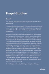 m, Hegel-Studien Band 28, Felix Meiner Verlag