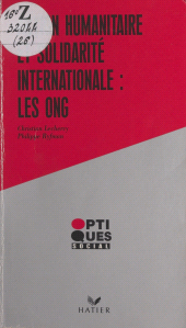 E-book, Action humanitaire et solidarité internationale : les O.N.G., Hatier (réédition numérique FeniXX)