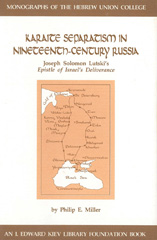 E-book, Karaite Separatism in Nineteenth-Century Russia : Joseph Solomon Lutski's Epistle of Israel's Deliverance, ISD