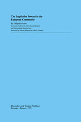 E-book, The Legislative Process in the European Community, Raworth, Philip, Wolters Kluwer