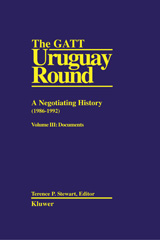 eBook, The GATT Uruguay Round : A Negotiating History (1986-1992) : Neg Hist, Wolters Kluwer