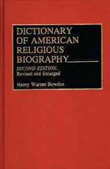 E-book, Dictionary of American Religious Biography, Bloomsbury Publishing