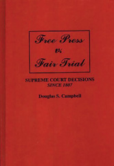 eBook, Free Press v. Fair Trial, Bloomsbury Publishing
