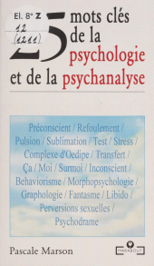 E-book, 25 mots clés de la psychologie et de la psychanalyse, Marabout (réédition numérique FeniXX)