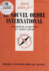 E-book, Le Nouvel ordre international, Presses universitaires de France (réédition numérique FeniXX)