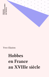 E-book, Hobbes en France au XVIIIe siècle, Presses universitaires de France (réédition numérique FeniXX)