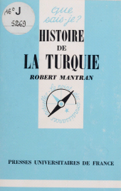 E-book, Histoire de la Turquie, Presses universitaires de France (réédition numérique FeniXX)