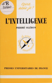 E-book, L'Intelligence, Presses universitaires de France (réédition numérique FeniXX)