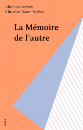 E-book, La Mémoire de l'autre, Stock (réédition numérique FeniXX)