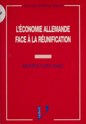 eBook, L'économie allemande face à la réunification, Vuibert (réédition numérique FeniXX)