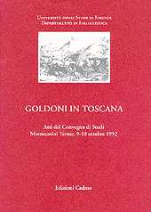 E-book, Goldoni in Toscana : atti del Convegno di studi : Montecatini Terme, 9-10 ottobre 1992, Cadmo