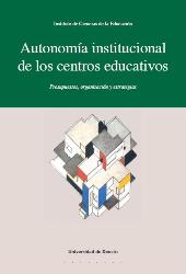 eBook, Autonomía institucional de los centros educativos : presupuestos, organización y estrategias, Universidad de Deusto