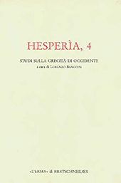 Heft, Hesperìa : 4, 1994, "L'Erma" di Bretschneider