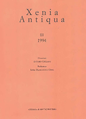 Issue, Xenia Antiqua : III, 1994, "L'Erma" di Bretschneider