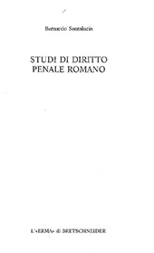 eBook, Studi di diritto penale romano, "L'Erma" di Bretschneider