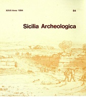 Fascículo, Sicilia archeologica : XXVII, 84, 1994, "L'Erma" di Bretschneider