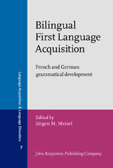 E-book, Bilingual First Language Acquisition, John Benjamins Publishing Company