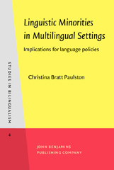E-book, Linguistic Minorities in Multilingual Settings, Paulston, Christina Bratt, John Benjamins Publishing Company