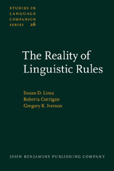E-book, The Reality of Linguistic Rules, Lima, Susan D., John Benjamins Publishing Company