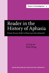 E-book, Reader in the History of Aphasia, John Benjamins Publishing Company
