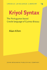 E-book, Kriyol Syntax, John Benjamins Publishing Company