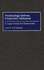 E-book, Technology-Driven Corporate Alliances, Gutterman, Alan S., Bloomsbury Publishing