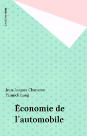 eBook, Économie de l'automobile, La Découverte (réédition numérique FeniXX)
