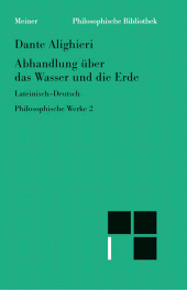 E-book, Abhandlung über das Wasser und die Erde : Philosophische Werke Band 2. Zweisprachige Ausgabe, Felix Meiner Verlag