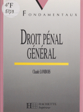 E-book, Droit pénal général, Hachette (réédition numérique FeniXX)
