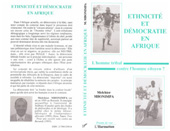 eBook, Ethnicité et démocratie en Afrique : L'homme tribal contre l'homme citoyen ?, L'Harmattan