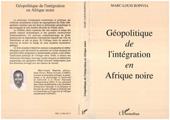 E-book, Géopolitique de l'intégration en Afrique Noire, L'Harmattan