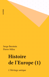 E-book, Histoire de l'Europe (1) : L'Héritage antique, Hatier (réédition numérique FeniXX)